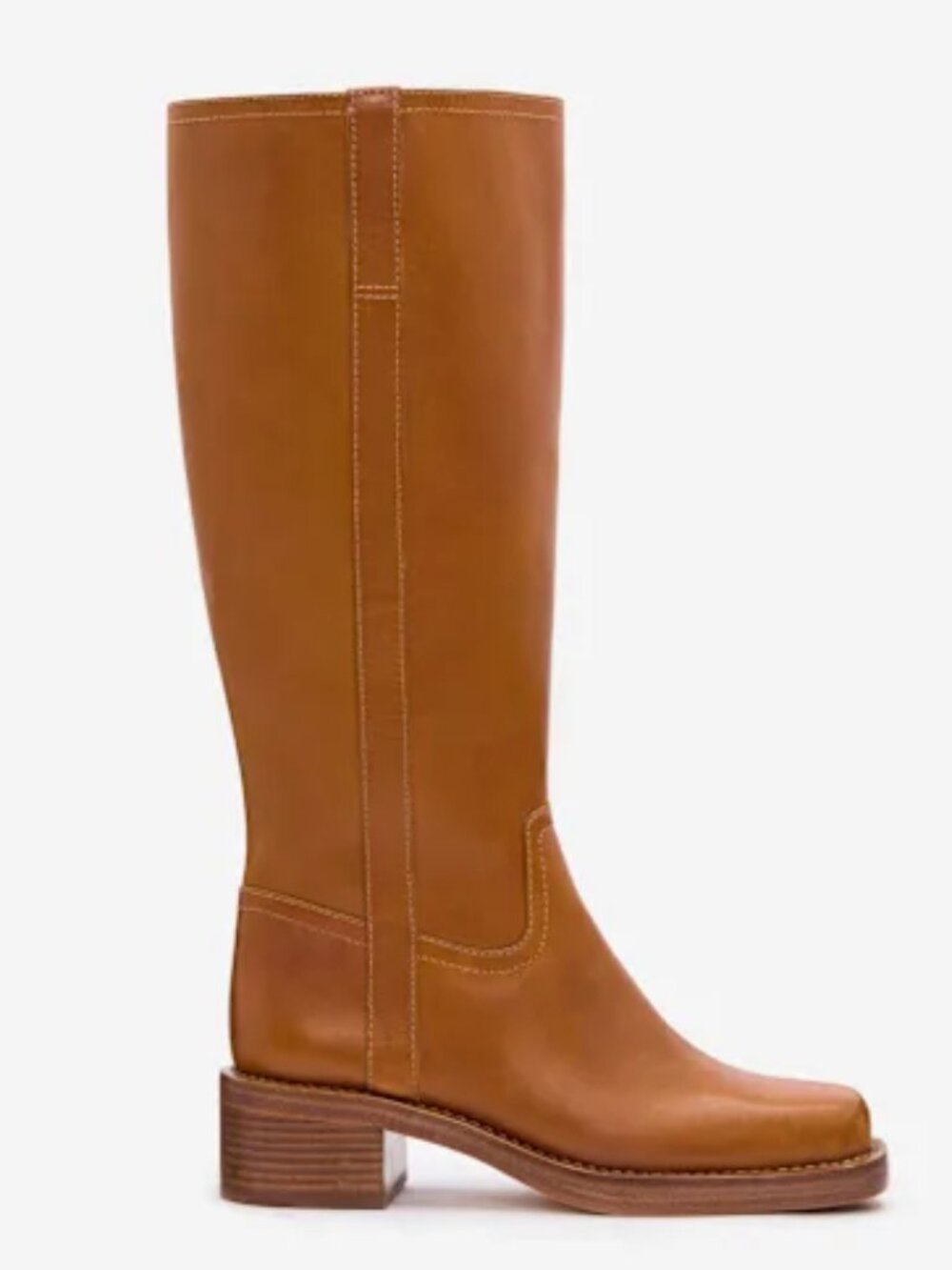 New Reformation Frances Leather Boots